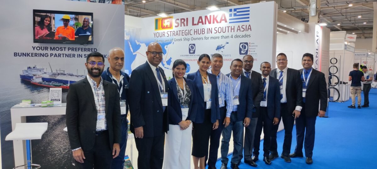 COLOMBO DOCKYARD REPRESENTS SRI LANKAN SHIP REPAIR AND SHIPBUILDING AT POSIDONIA 2024 IN GREECE UNDER THE SRI LANKA PAVILION BANNER